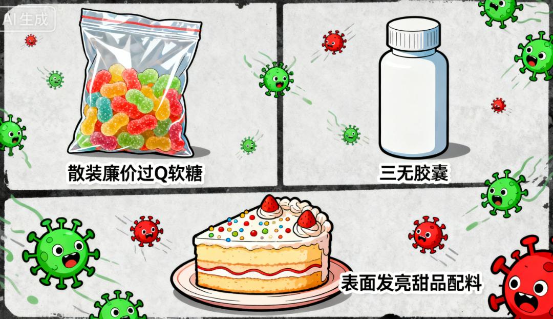 警惕舌尖上的“重金属炸弹” 工业明胶正潜入你的零食袋。散装食品尤甚